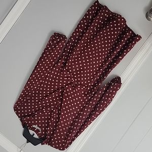 Zara polka dot holiday red dress
